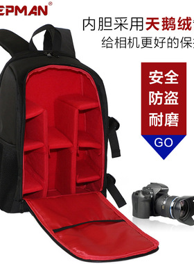 适用于尼康佳能80d750d6d5D4专业相机包单反双肩摄影背包大容量