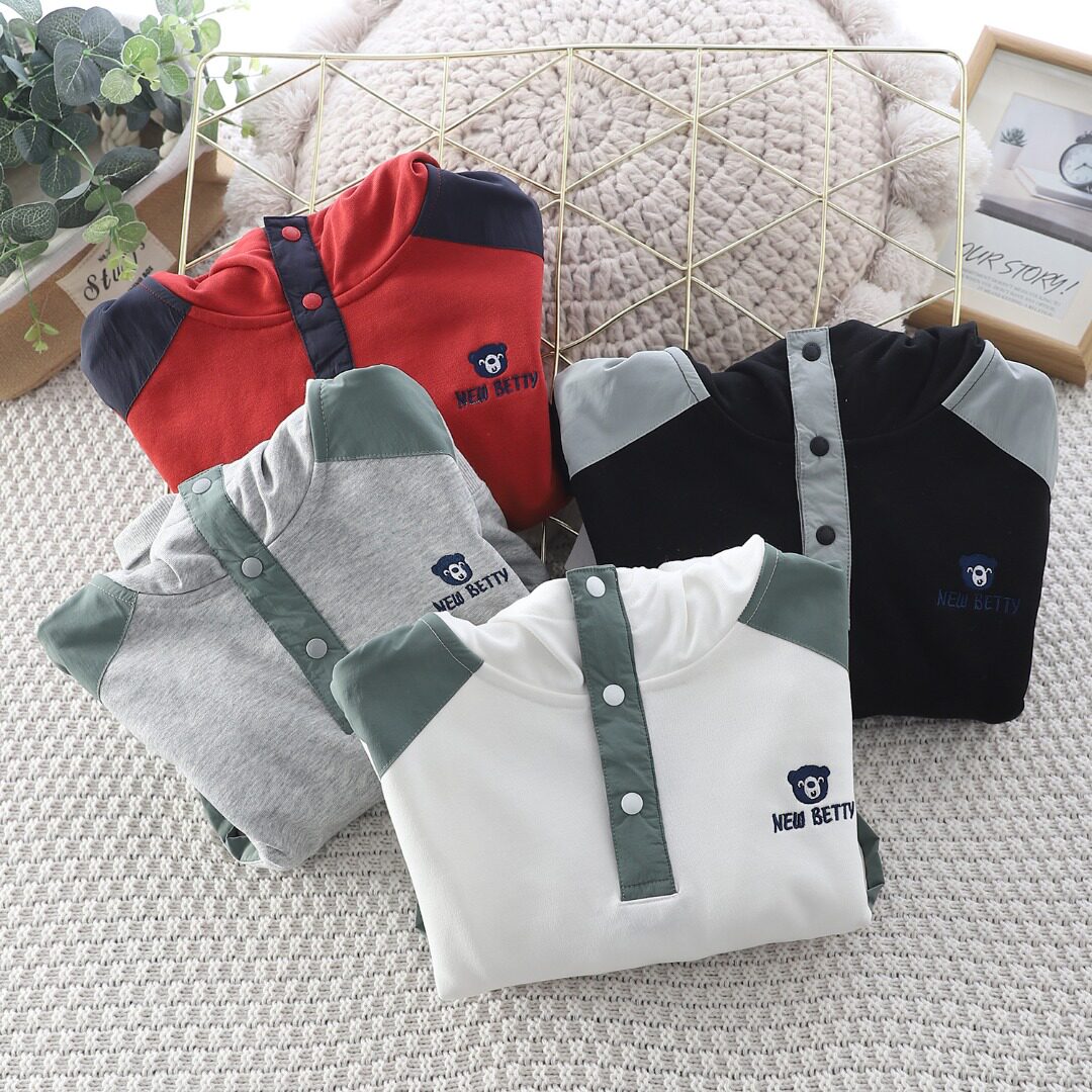 男童长袖卫衣2025新款儿童纯棉打底衫中大童宽松连帽休闲上衣T恤