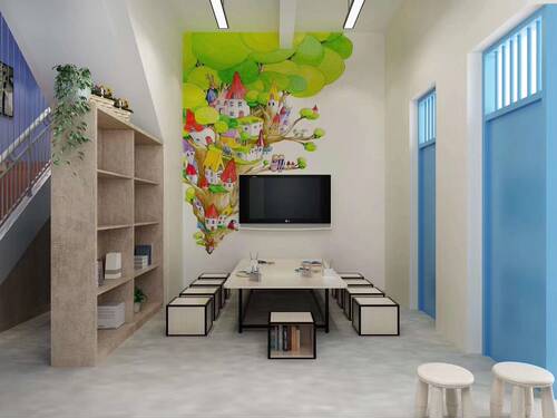 广州装修公司办公室设计教育培训机构画室画廊艺术中心绘画琴行装