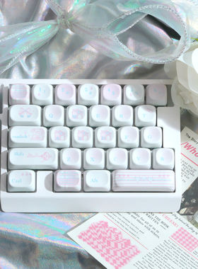 ZUOYA HE30打瓦小键盘磁轴单手键盘瓦罗兰特可爱女生永劫无间