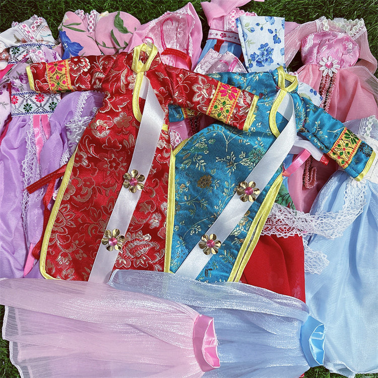 女孩玩具套装换装娃娃衣服古代