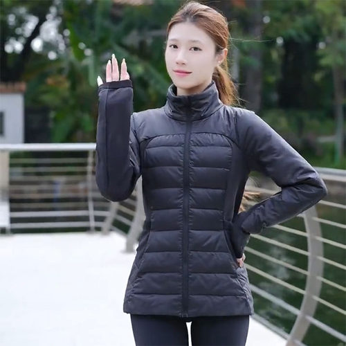 男女同款科里芙秋冬防水防风保暖连帽拉链外套收腰显瘦运动羽绒服