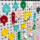 DIY五金挂勾配件通用零件挂钩收纳架书桌架大全6mm洞洞板小配件