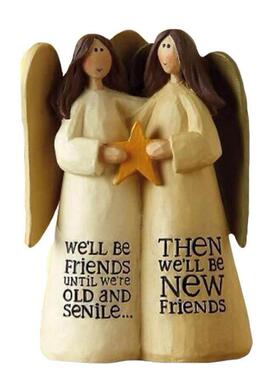 天使捧花情人节友谊Celebrating friendship gifts树脂工艺品摆件