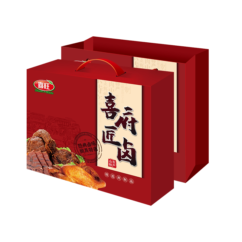 喜旺礼盒12款3150克喜府酱卤