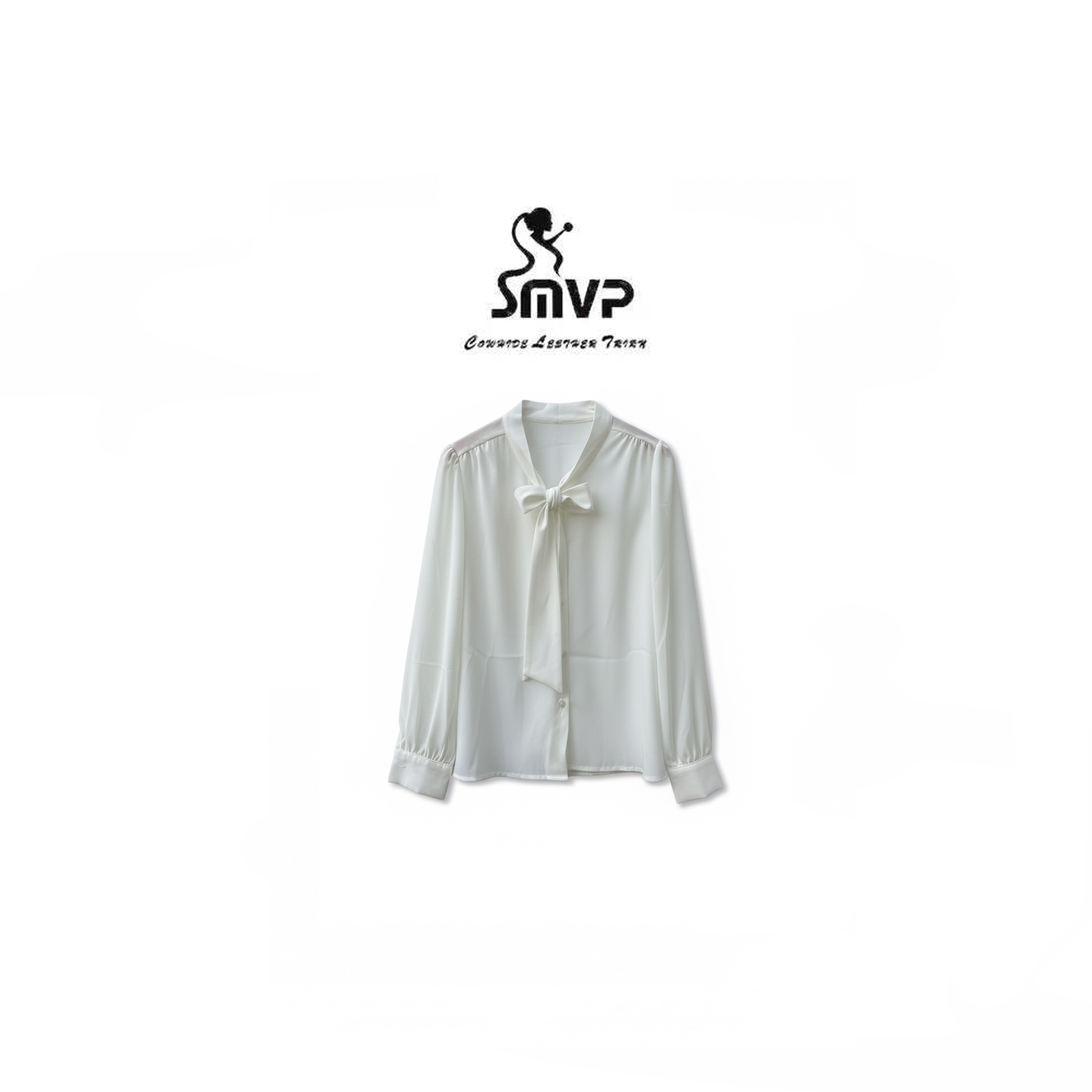 （SMVP专属）Mr大师设计款-法式气质蝴蝶结简约设计感衬衫1267