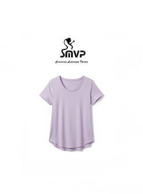（SMVP专属）小lu同款艺术感垂坠 小众不撞款显瘦短袖T恤mr62009