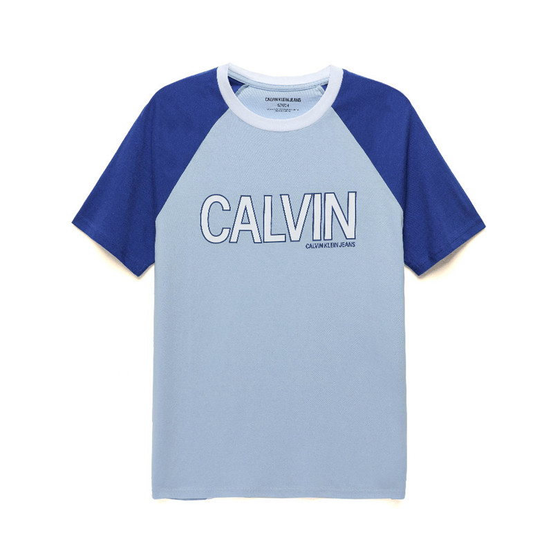 清仓Calvin Klein/凯文克莱短袖t恤男士圆领印花打底衫ck男夏装潮