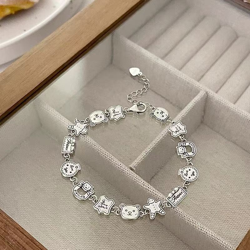 圣诞Party~童趣金属涂鸦卡手链