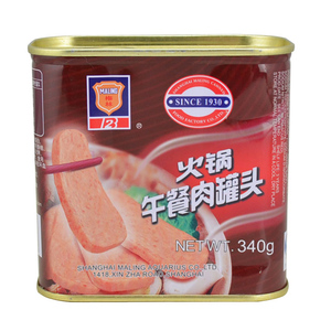 梅林午餐肉  340g  火锅食材 午餐肉罐头
