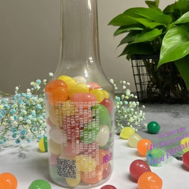 顺丰包邮奇峰星语心愿果汁糖混合水果味瓶装软糖78g儿童零食糖果