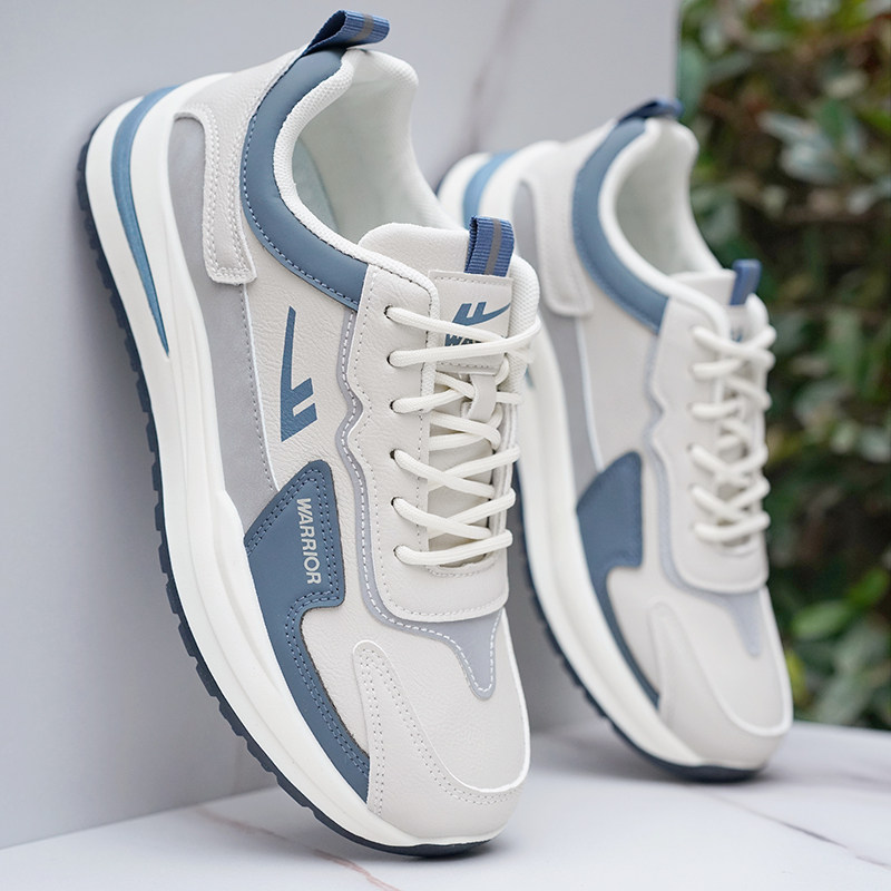 回力男鞋运动鞋男士2026夏季新款皮面防滑跑步鞋男软底防水休闲鞋