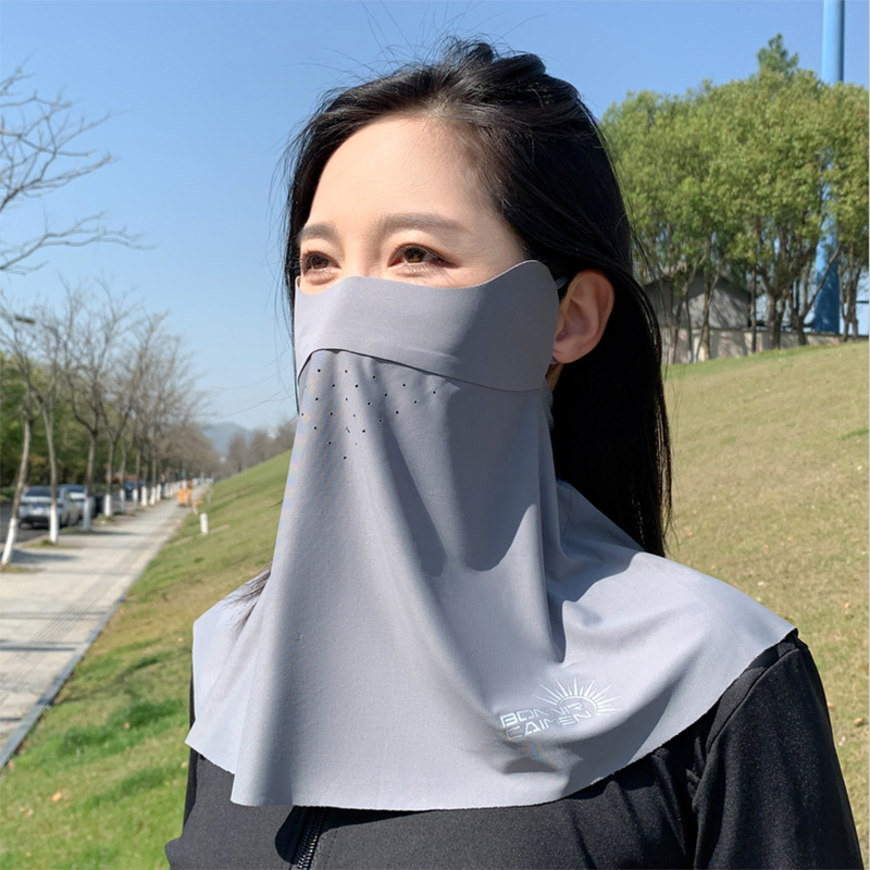 夏防晒口罩遮脖子透气女防紫外线