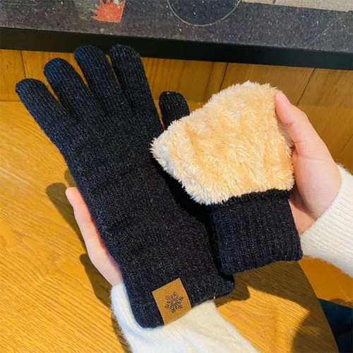 触屏棉手套男士冬季保暖加绒加厚