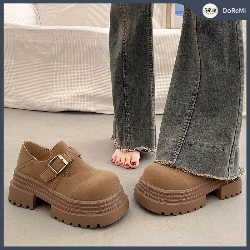 DoReMi-古全包乐福鞋女2026春秋新款厚底增高勃肯鞋时尚博肯单鞋,女鞋,勃肯鞋/软木鞋,淘宝优惠券,粉丝福利购,淘宝优惠卷