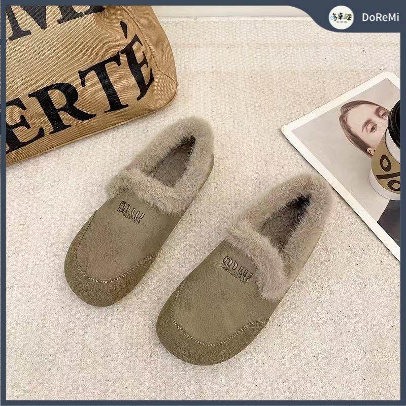 DoReMi-毛勃肯鞋女外穿2026冬季新款软底保暖加绒乐福鞋豆豆棉鞋,女鞋,乐福鞋（豆豆鞋）,淘宝优惠券,粉丝福利购,淘宝优惠卷