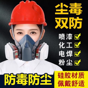 7502防毒面具搭6002防酸性气体6003有机酸气6004氨气6006蒸气6001
