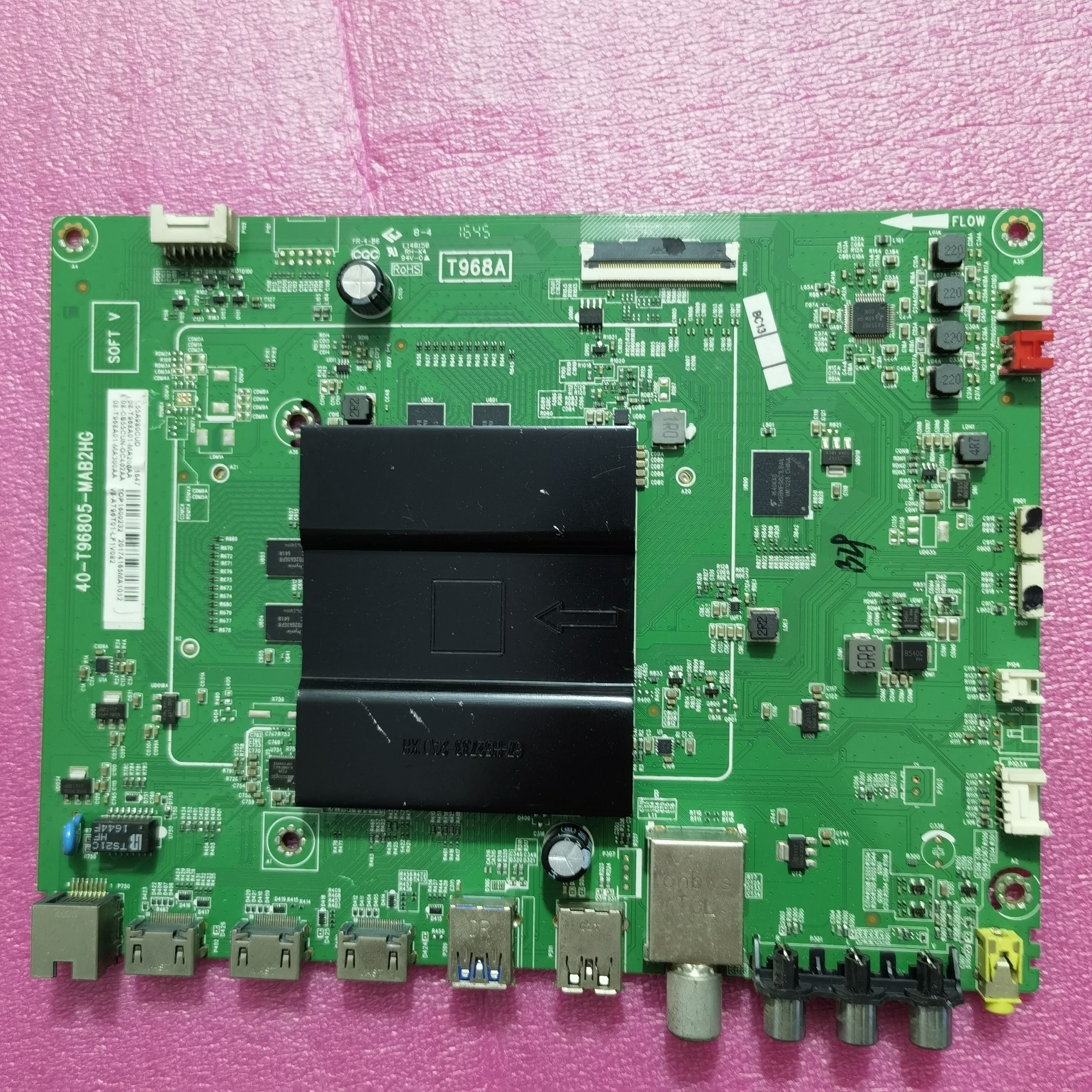 原装TCL L55A980CUD D55A9C  B49A81主板40-T96805-MAB2HG屏可选