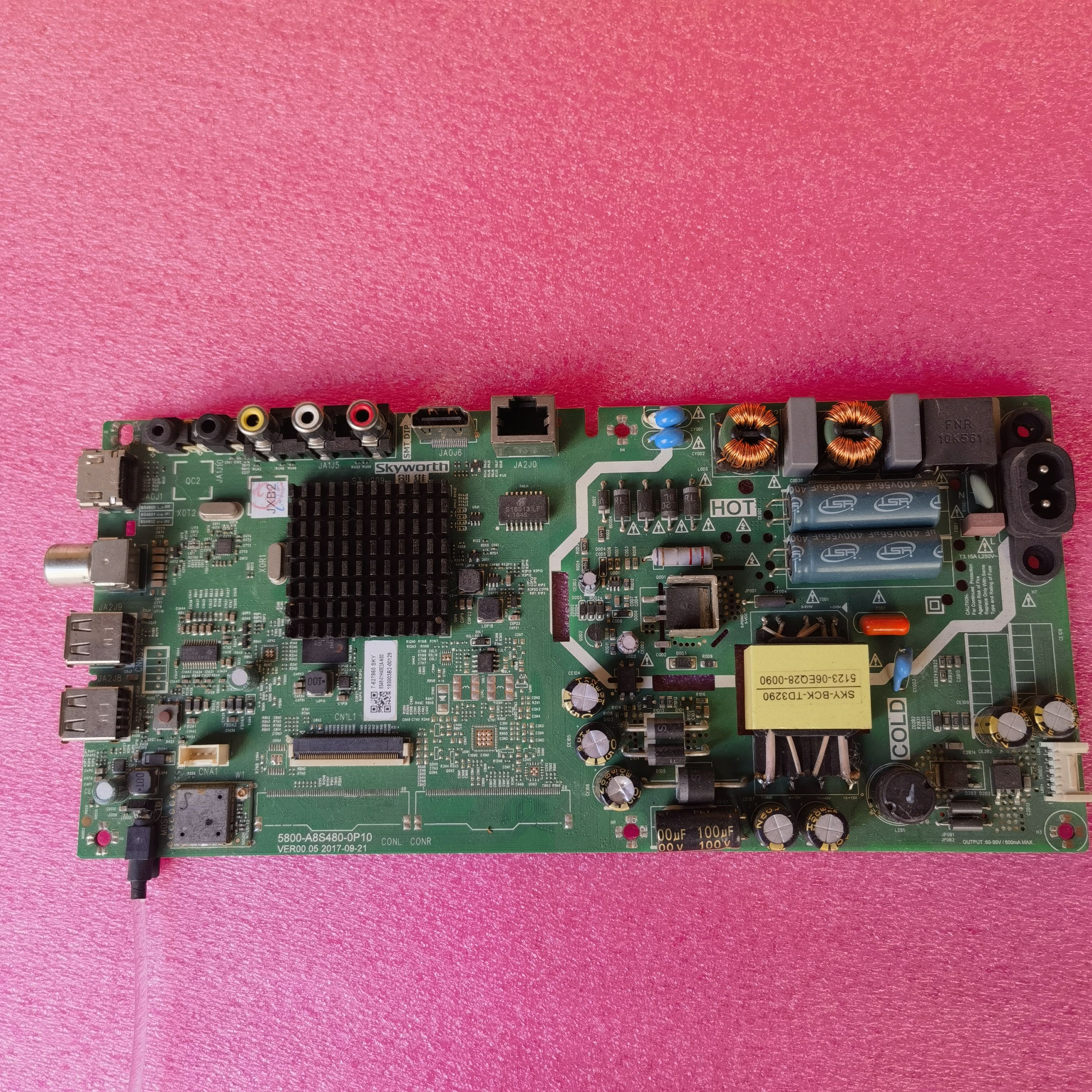 原装创维40E2A 40X6 49E2A电视机主板5800-A8S480-0P10 1P00屏选