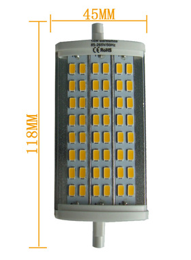 厂家直销 ce rohs 2年质保 调光r7S 14W smd5630 118mm替代J118