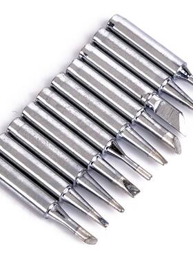 10件套烙铁头套装900M-T-I,B,K,1.2D,1.6D,2.4D,3.2D,1C,2C,3C,