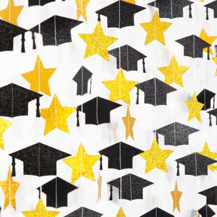 2025年幼儿园毕业拉旗happy graduation学校典礼派对晚会布置装饰