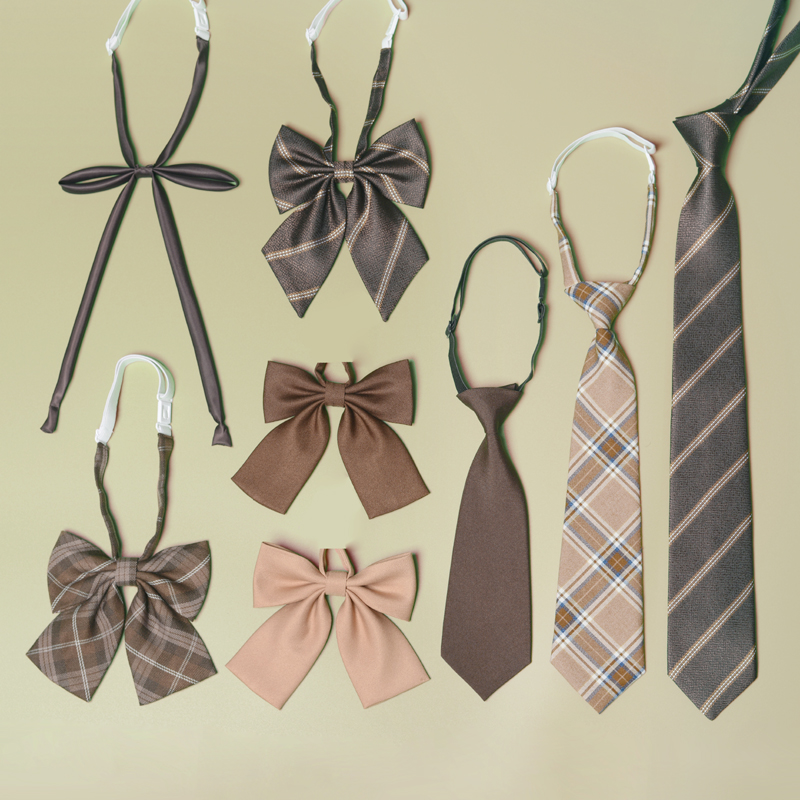 jk领带女懒人免打结咖啡棕色日系领结花学生学院风dk衬衫男生休闲,服饰配件/皮带/帽子/围巾,领带,淘宝优惠券,粉丝福利购,淘宝优惠卷