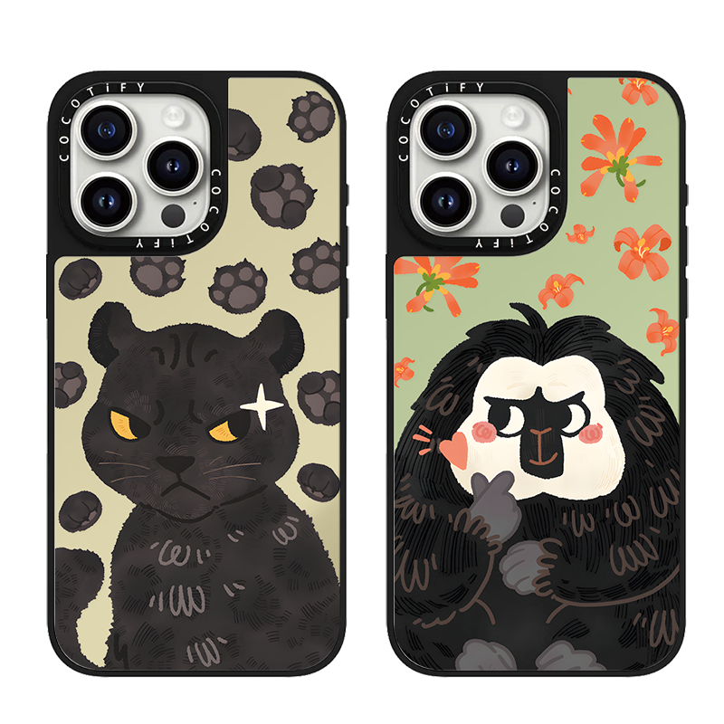 C家南京红山森林动物园里昂豹杜杜猴澜沧水獭适用苹果15壳iphone1