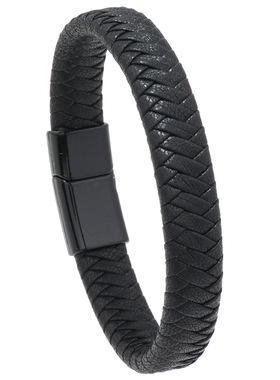 创意简约复古编织多层手镯欧美外贸街头男士饰品跨境新款皮革手链