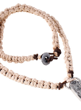 欧美风项链复古真皮合金