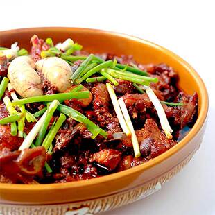 辣子鸡息烽黄南武阳朗辣子鸡鸡真空包装500克