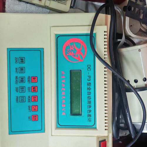 议价-DC-P3型全自动测色色差计，工厂闲置，带配件和国家标准样品