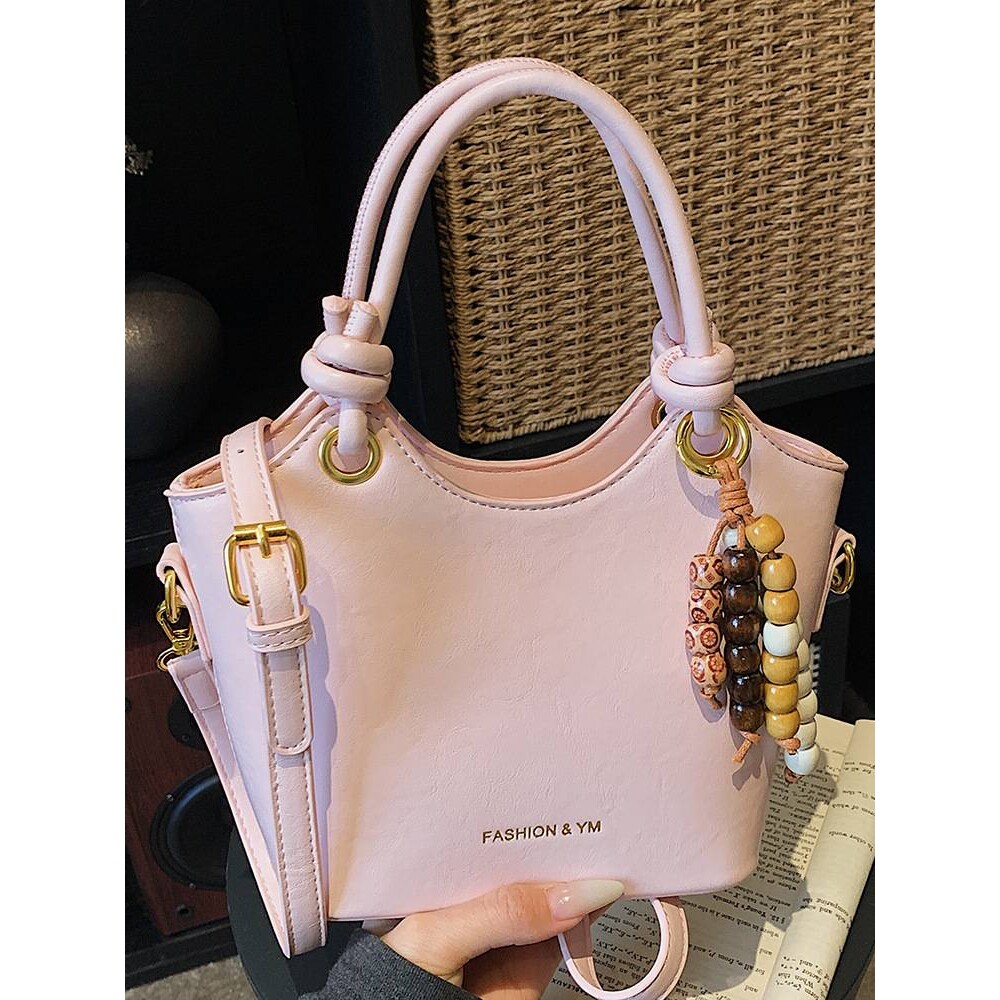 官方正品韩版通勤手提包包女2026春季新款高颜值大容量单肩包复古