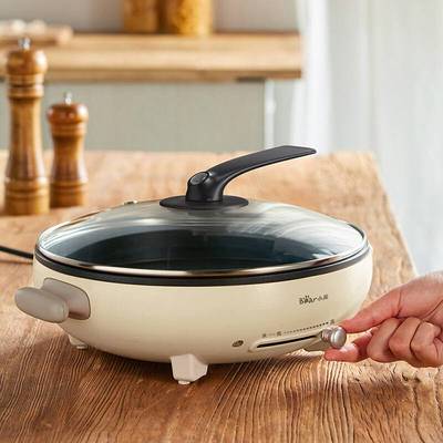 官方正品Bear/小熊电饼铛DBC-D10L3家用加热电饼档加深煎饼锅烙烤