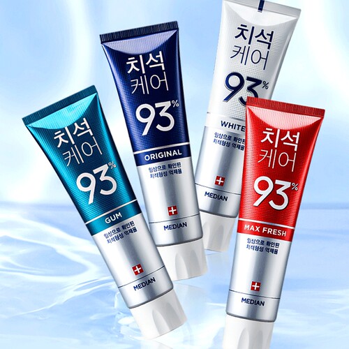 韩国麦迪安93美白牙膏爱茉莉亮白