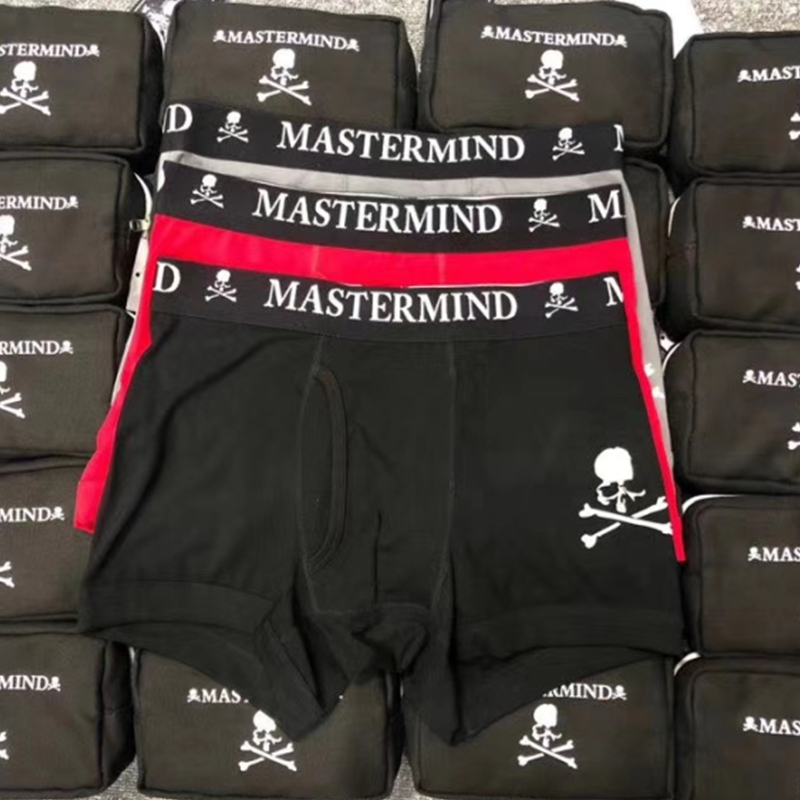 MMJ纯棉骷髅头内裤无痕
