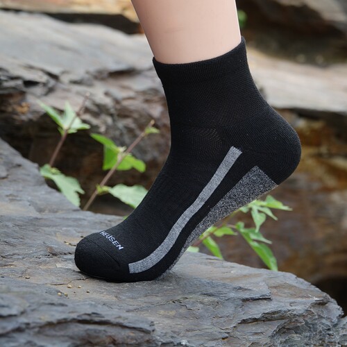 10双AND1美国外贸男款拉毛棉袜