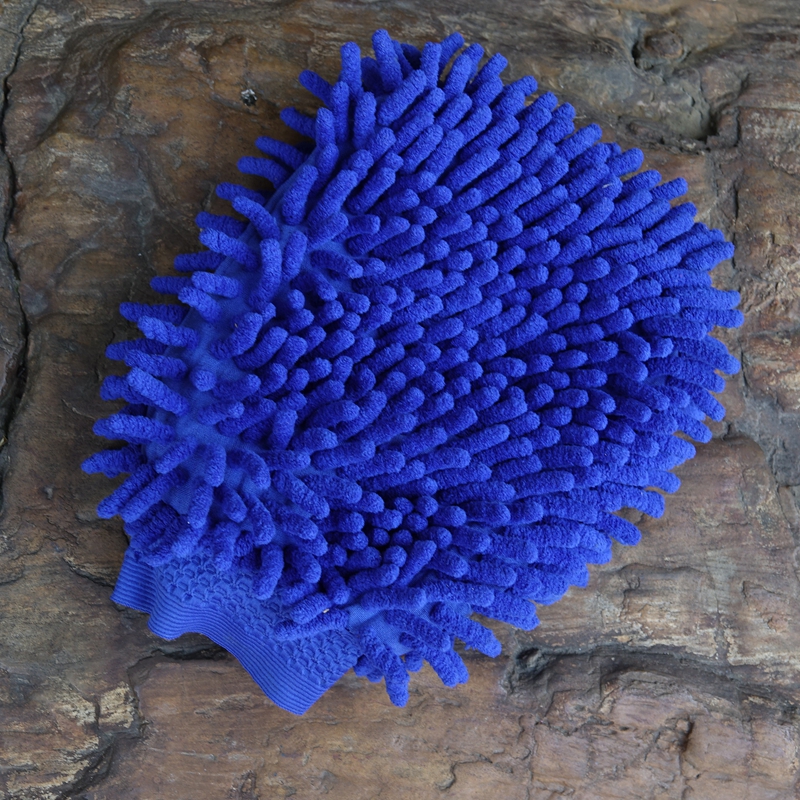 五个价格手套不伤漆面熊掌毛绒抹布珊瑚绒擦车防水工具雪尼尔