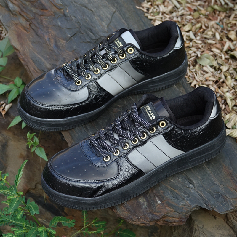 日本外贸尾货钢头防砸防刺穿防撞防护鞋劳保鞋低帮钢头造船厂男鞋