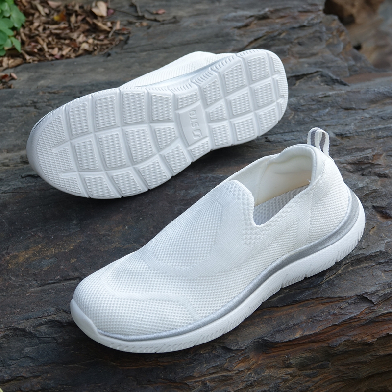 韓國一腳蹬套腳懶人健步鞋女鞋