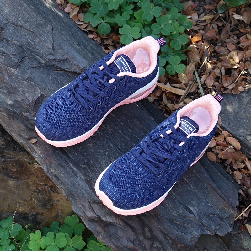 外贸气垫夏季女款跑鞋旅游鞋