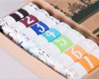 Vớ hàng tuần Đàn ông và phụ nữ Đôi tất lười biếng Vớ thể thao nam không cotton Quần cotton thoáng khí nhanh khô - Vớ thể thao vớ