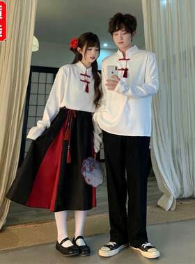 古风汉服班服套装初中生