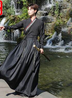 男装汉服学生武侠风班客
