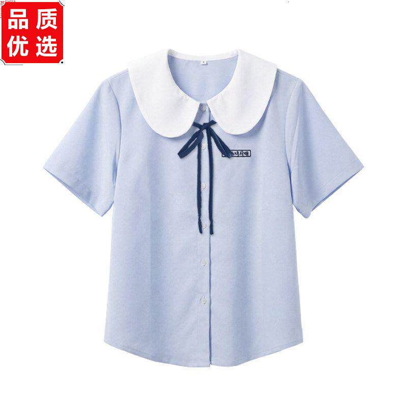 新款合唱校服jk制服短袖学院演出初中毕业学生高中生班服套装
