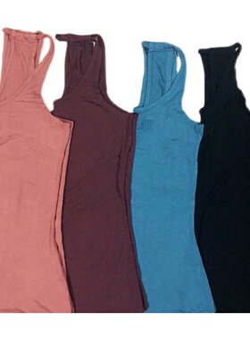 沙鱼的女款运动健身背心~长款集合系列