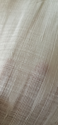 夏布，手工麻纱布，经线机纺苎麻纱，纬线手工苎麻线。