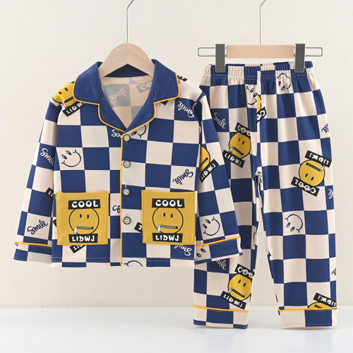 A类纯棉家居服全棉中大童卡通