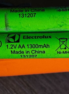 Electrolux伊莱克斯吸尘器电池NI-MH AA1300mAh 1.2V动力充电电池