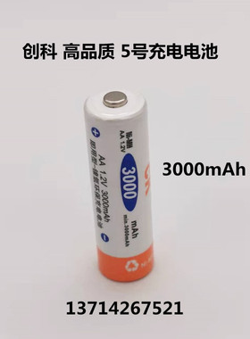 原装正品创科电池镍氢5五号充电电池 NI-MH AA2700mAh3000mAh1.2V